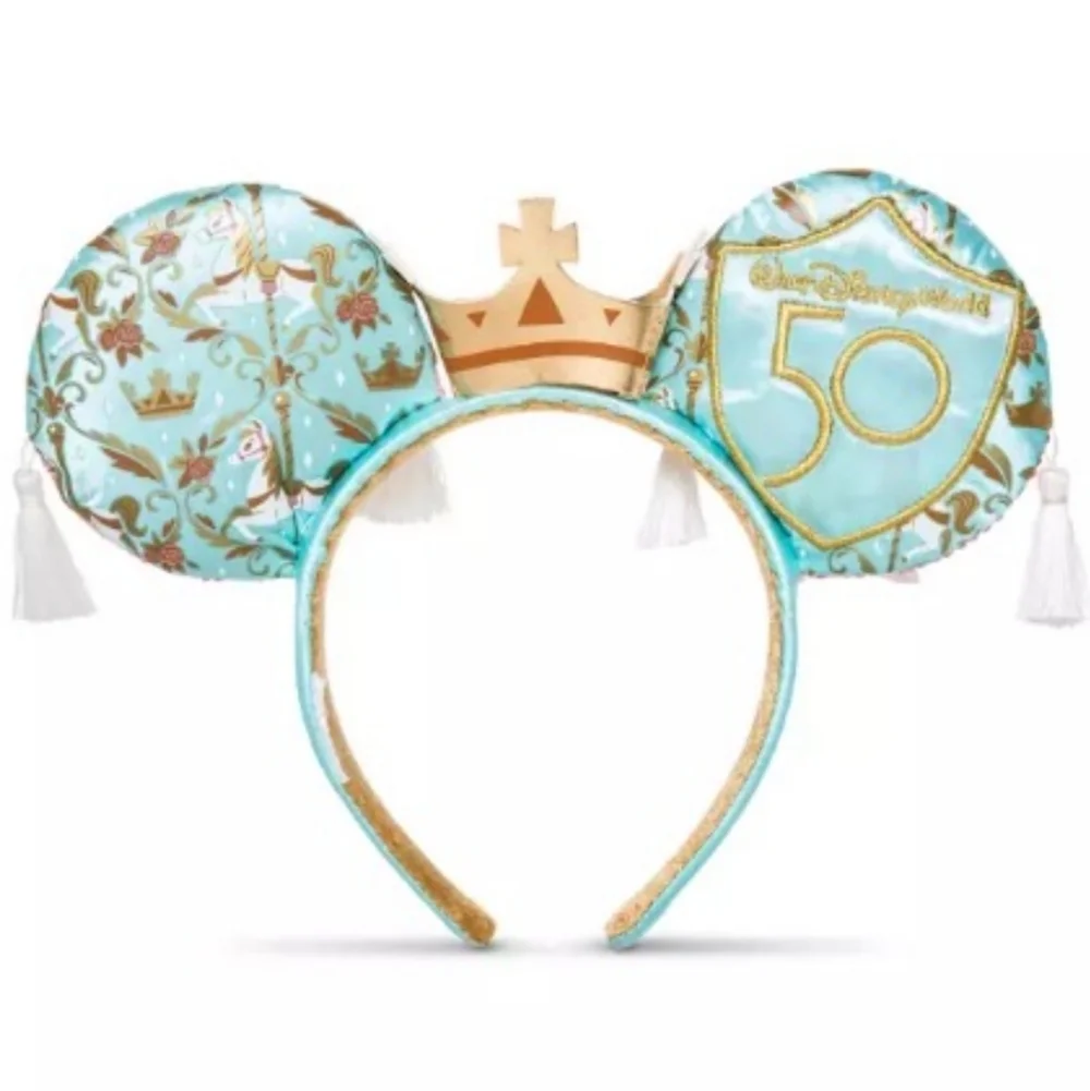 Disney Prince Charming Regal Carrousel Mickey Mouse Ears Headband
